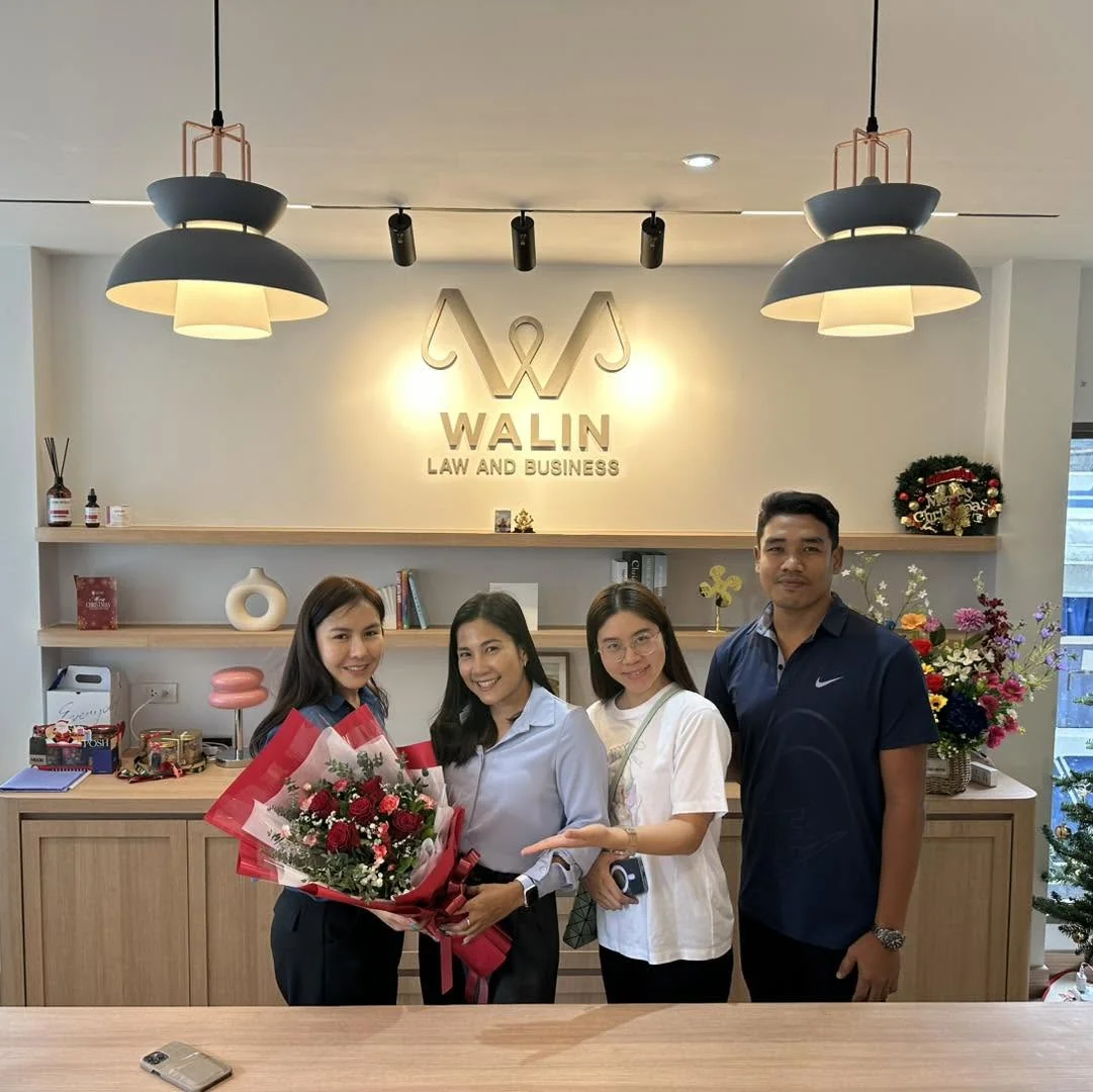 Visitors at the Walin Law and Business office in Krabi